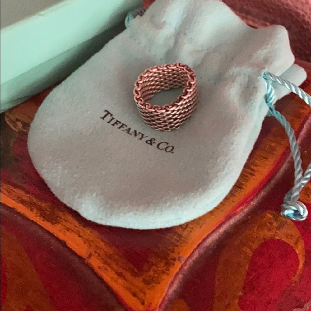 Tiffany mesh ring